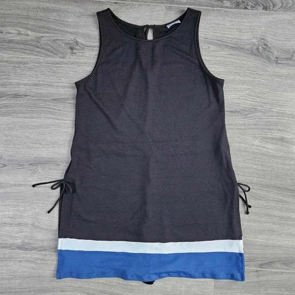 Tommy Bahama Island Cays Colorblock Romper Womens Size Large Built In Shorts - Picture 2 of 9